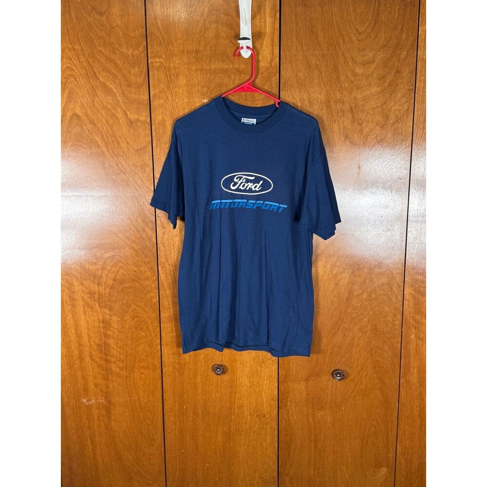 Vintage Ford Motorsport Hanes Fifty-Fifty Shirt XL USA